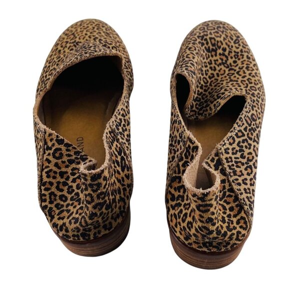 Lucky Brand Leopard Print Slip-On Loafers Size 9 - Picture 4 of 5
